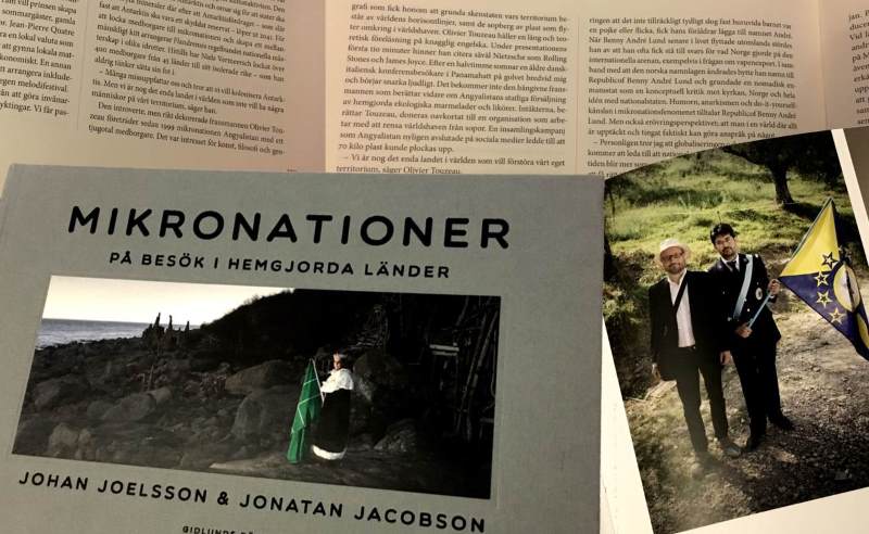 L’Empire d’Angyalistan cité dans le livre Mikonationer