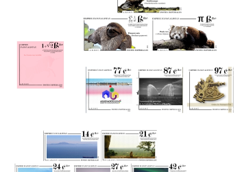 L’Empire émet cinq nouvelles séries de timbres