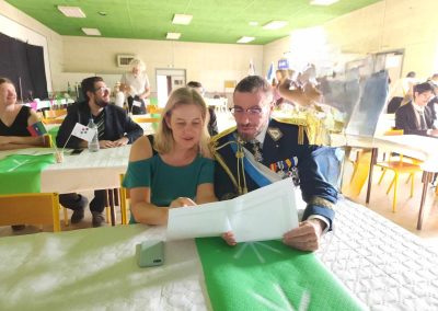 Dans le public, SMIP Clotilde et SAS Jean-Pierre IV d'Aigues-Mortes